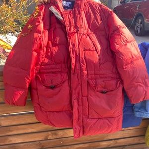 Land’s End Men’s XL Goose Down Puffer Coat